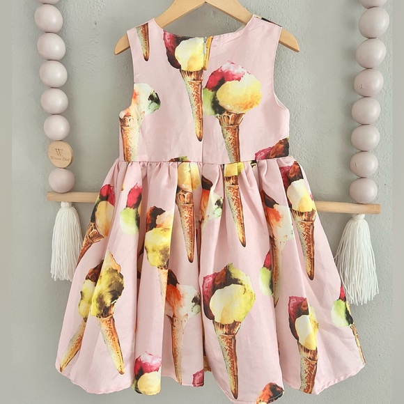 Ice Cream Print Dress - Picture 4 of 7
